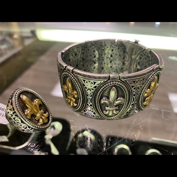 Phillip Gavriel 18k Gold Bracelet & Ring Set - Picture 2 of 3